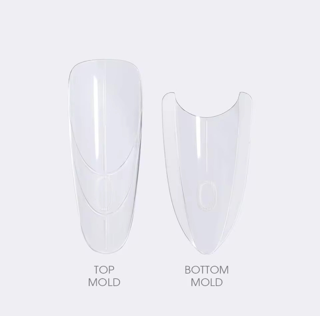 Sandwich Nail Form 240 pcs (Almendra)