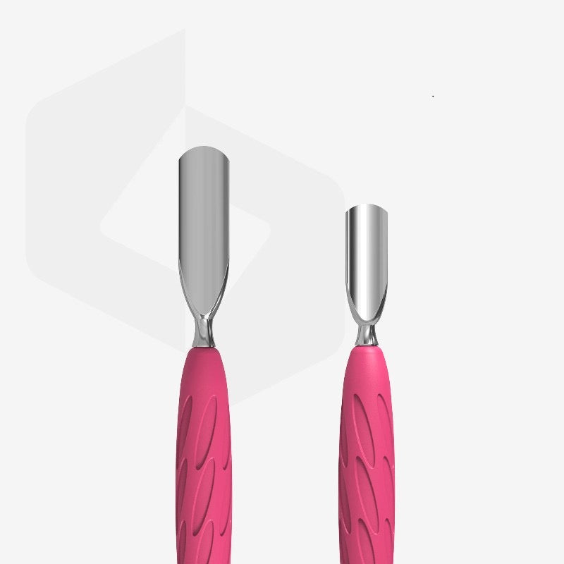 Manicure pusher Gummy with silicone handle UNIQ 10 TYPE 1