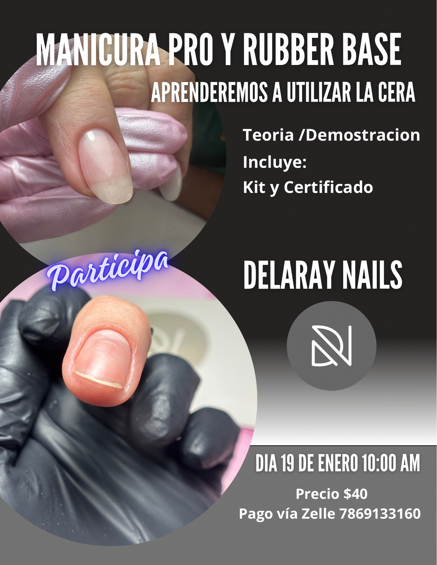 Manicura Pro y RUBBER BASE